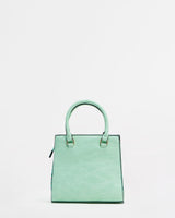 Chumbak Neon Floral Hand Bag  - Neon Green