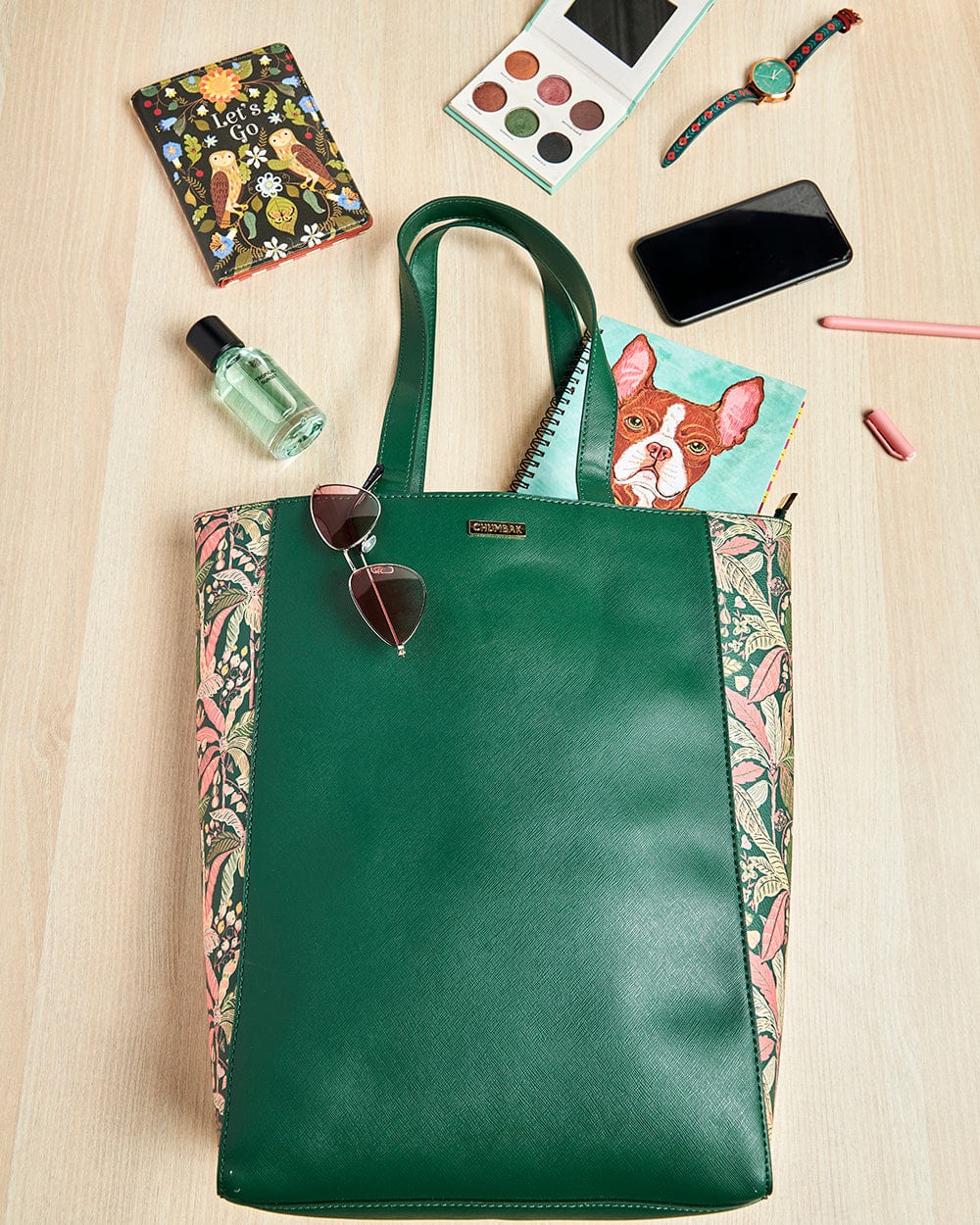 Chumbak Palm Springs Tote - Olive