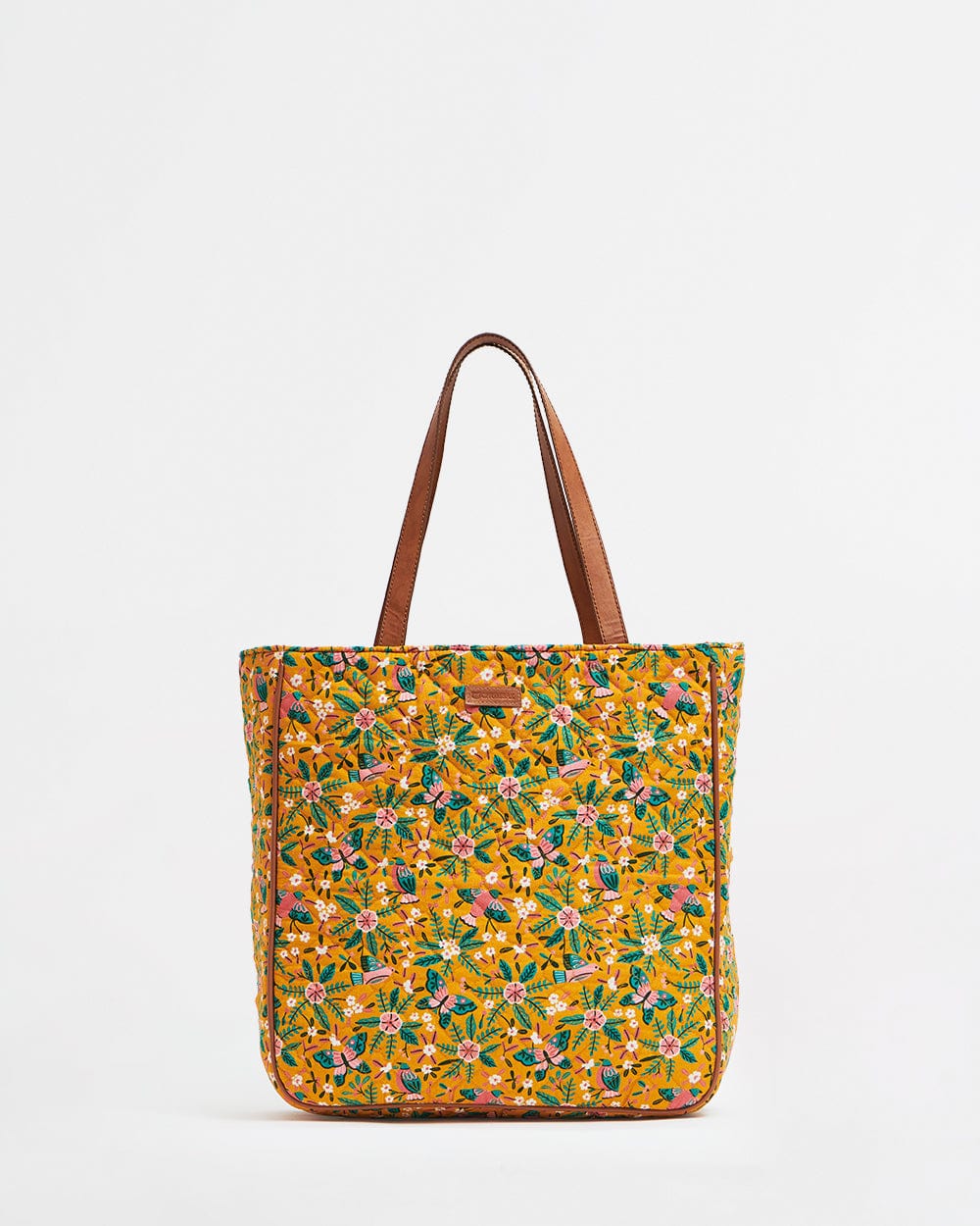 Chumbak Countryside Vintage Quilted Tote Bag