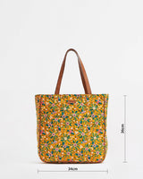 Chumbak Countryside Vintage Quilted Tote Bag