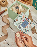 Chumbak Bohemian Paisleys Medium gift box-Mint
