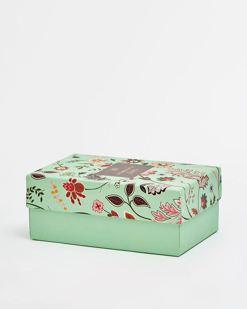 Chumbak Bohemian Paisleys Medium gift box-Mint