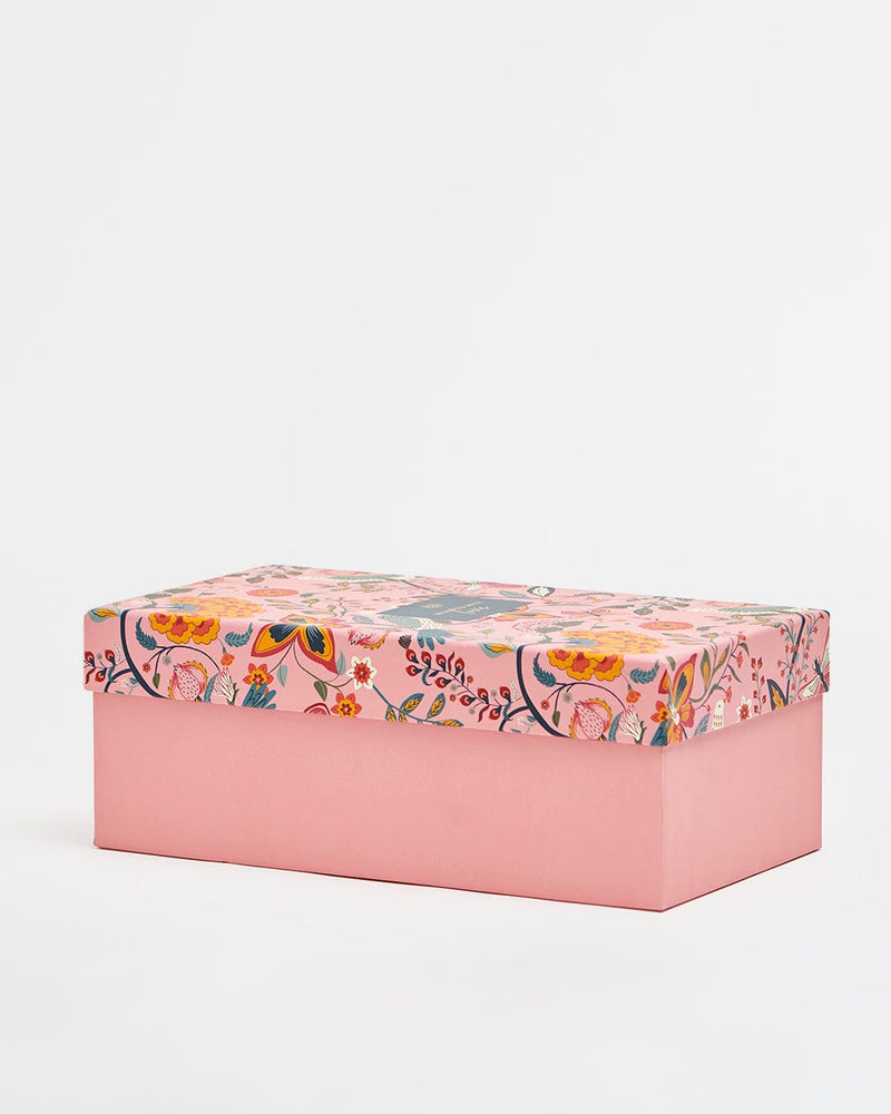 Chumbak Bohemian Paisleys Large gift box-Pink