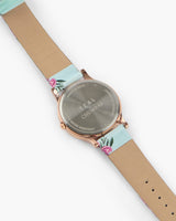 Chumbak TEAL by Chumbak Jungle Flowers Watch-Mint