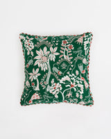 Chumbak Bageecha 16" Kasuti Cushion Cover Set  | Set of 3 