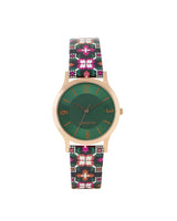 Chumbak TEAL by Chumbak Indie Aztec Watch- Green
