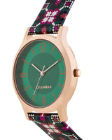 Chumbak TEAL by Chumbak Indie Aztec Watch- Green