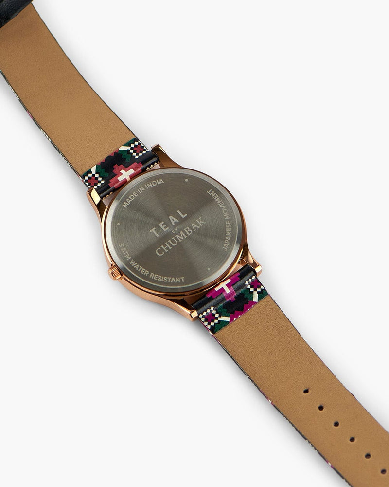 Chumbak TEAL by Chumbak Indie Aztec Watch- Green