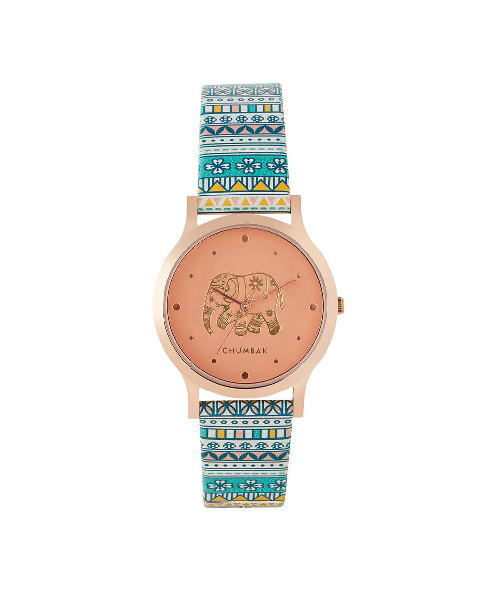 Chumbak TEAL by Chumbak Carnival Elephant Watch-Meroon