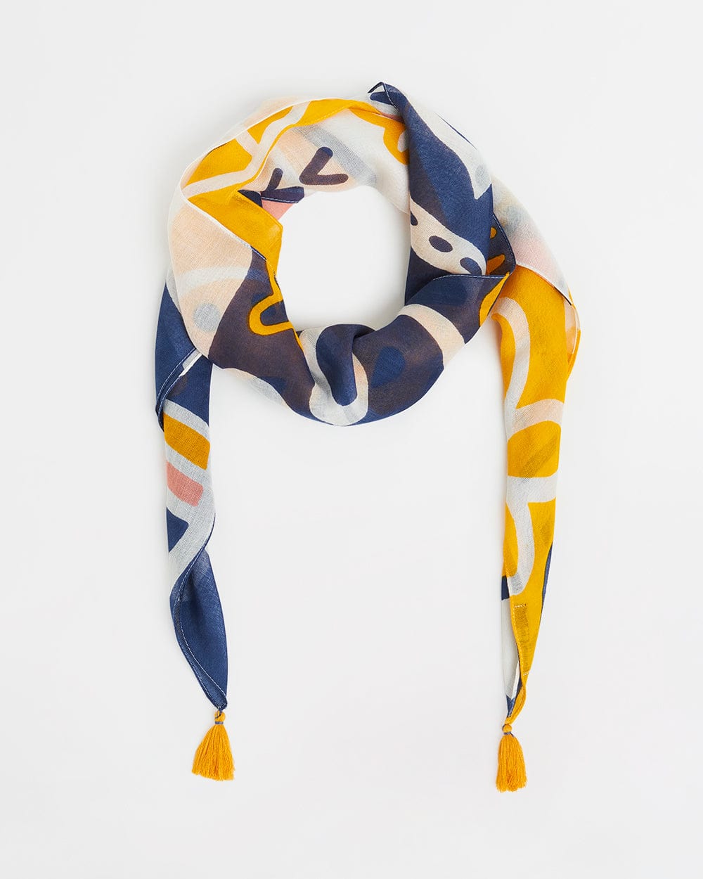 Chumbak Don’t Look Back Carnival Scarf - Square 