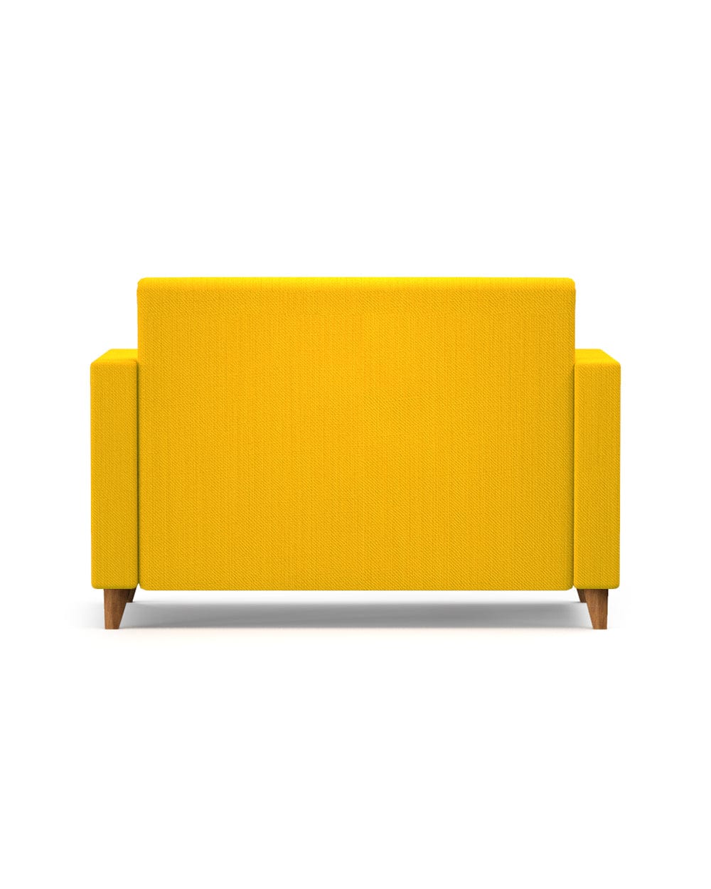 Chumbak Modern Loveseat-Sahara Mustard