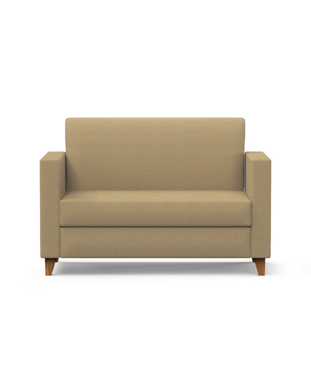 Chumbak Modern Loveseat-Beach Beige