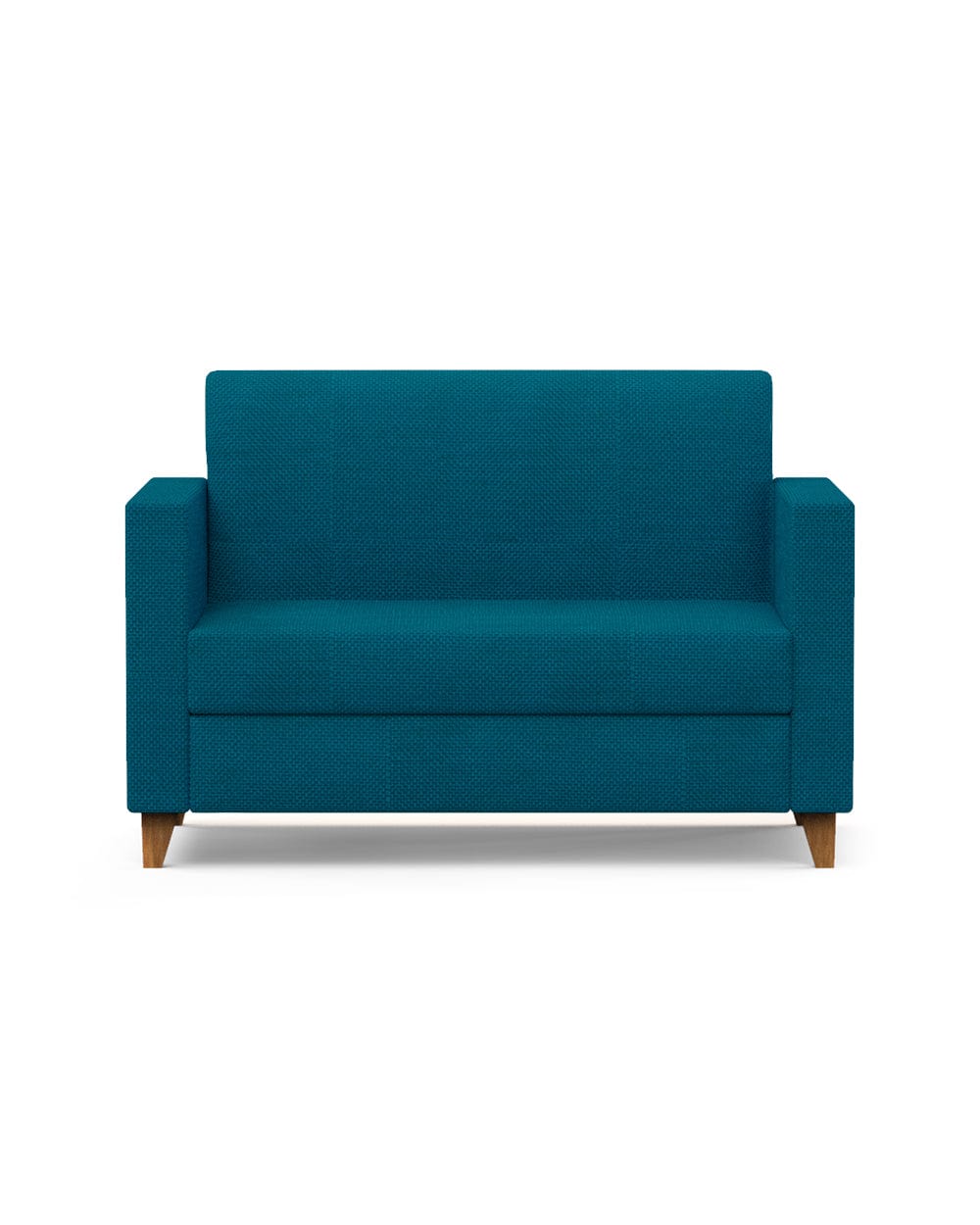 Chumbak Modern Loveseat-Mediterranian Blue