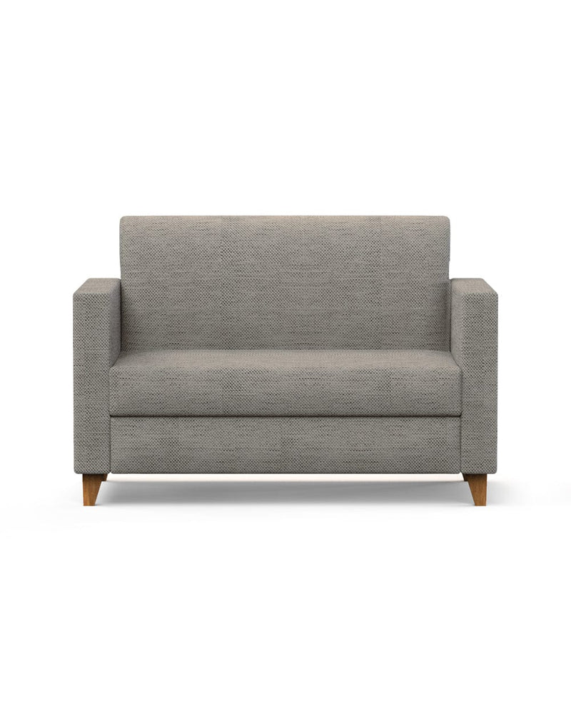 Chumbak Modern Loveseat-Bangalore Grey