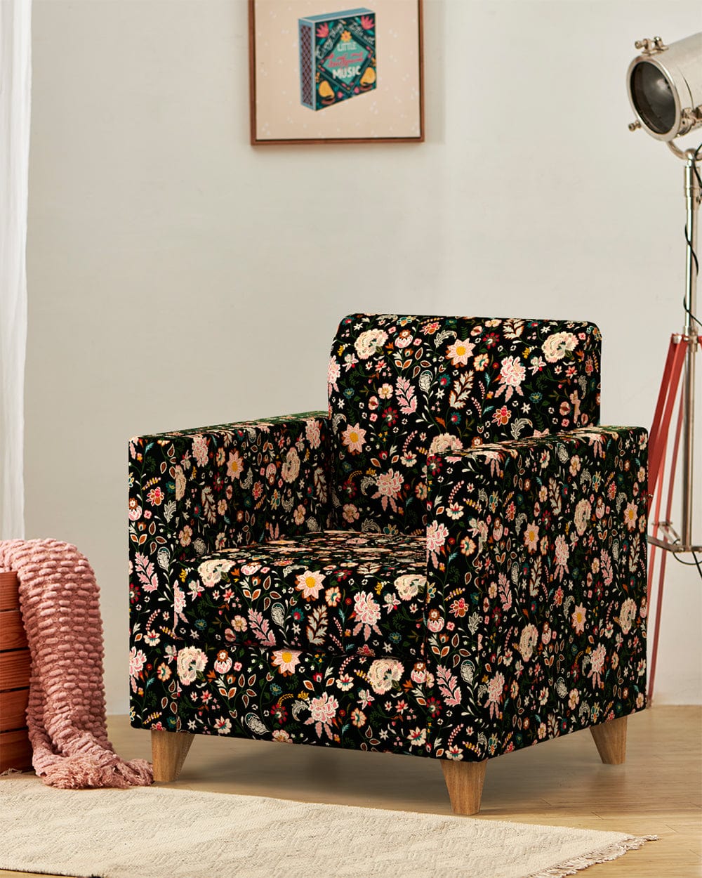 Modern Chair-Bohemian Palampore