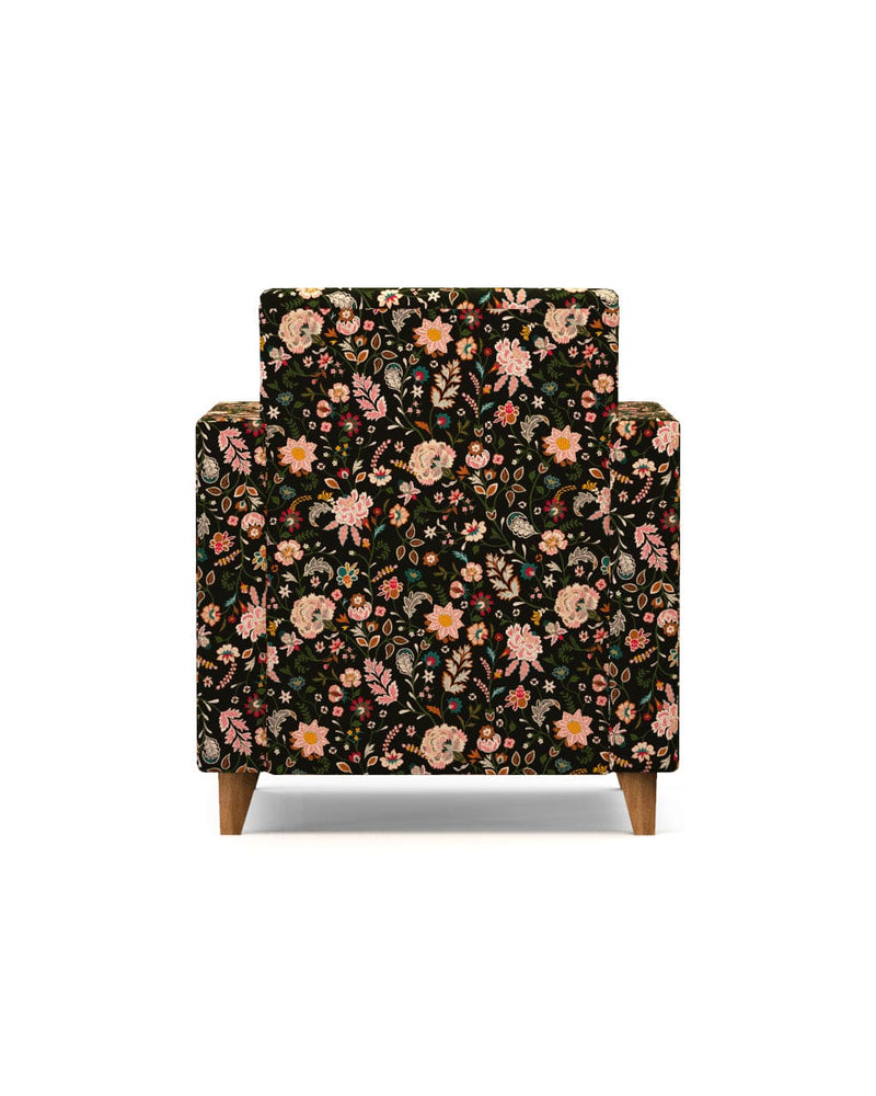 Chumbak Modern Chair-Bohemian Paisleys