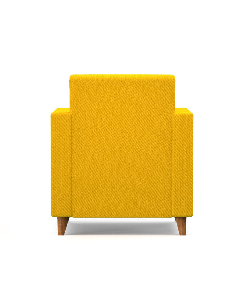 Chumbak Modern Chair-Sahara Mustard