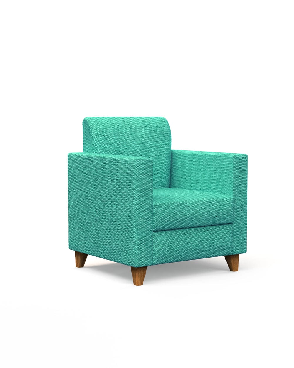 Chumbak Modern Chair-Maldivian Teal