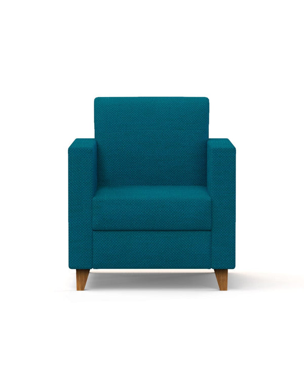 Chumbak Modern Chair-Mediterranian Blue