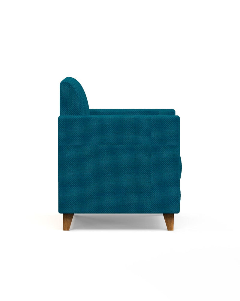 Chumbak Modern Chair-Mediterranian Blue