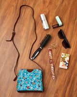 Chumbak Teal By Chumbak Birds of Paradise Sling Bag