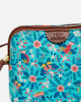 Chumbak Teal By Chumbak Birds of Paradise Sling Bag