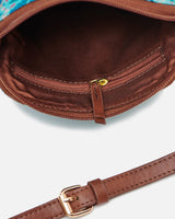 Chumbak Teal By Chumbak Birds of Paradise Sling Bag