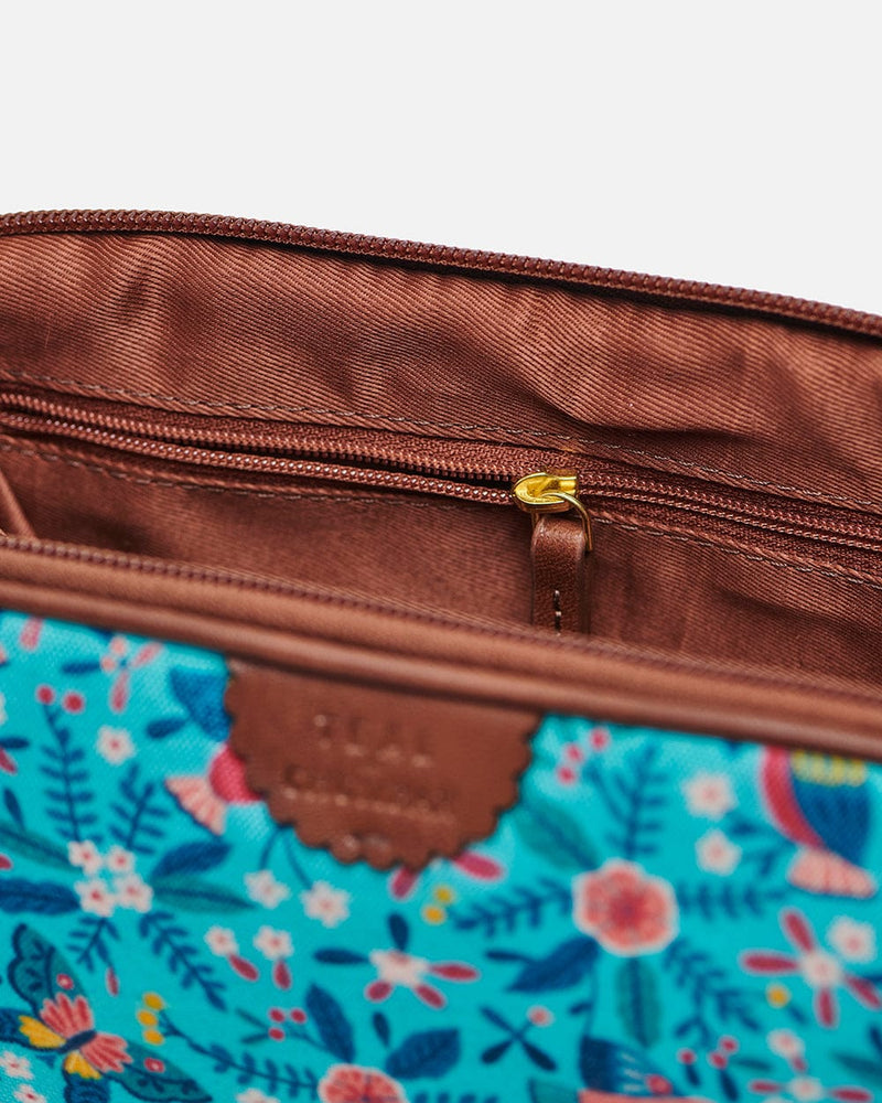 Chumbak Teal By Chumbak Birds of Paradise Sling Bag