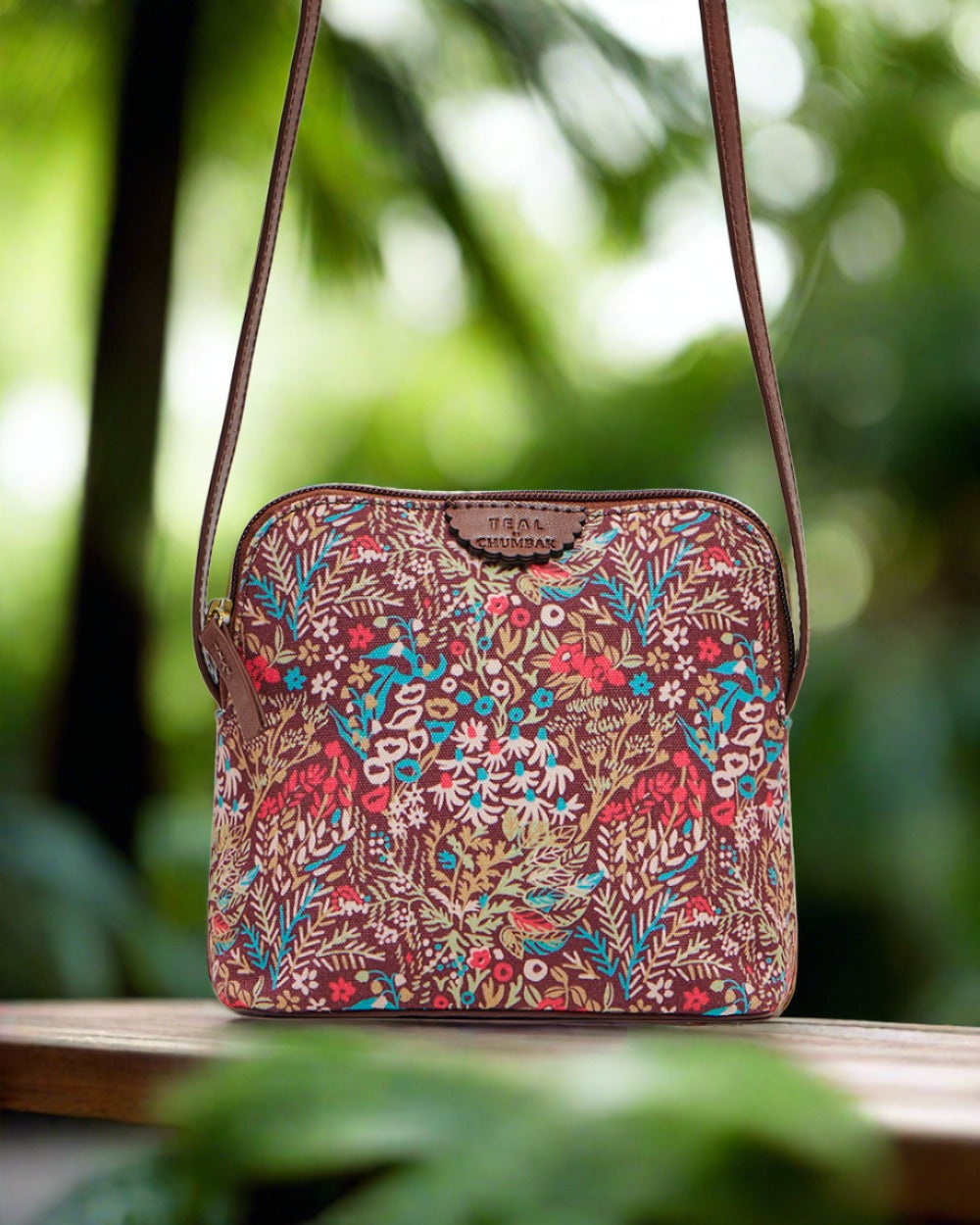 TealByChumbak Rainforest Sling Bag