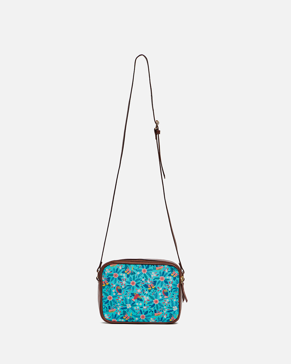 TealByChumbak Birds of Paradise Box Sling Bag