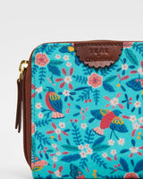 Chumbak Teal By Chumbak Birds of Paradise Mini Wallet