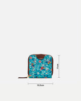 Chumbak Teal By Chumbak Birds of Paradise Mini Wallet