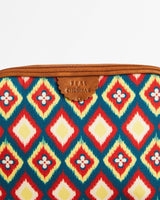 Chumbak Teal by Chumbak Ikat Glow Sling Bag