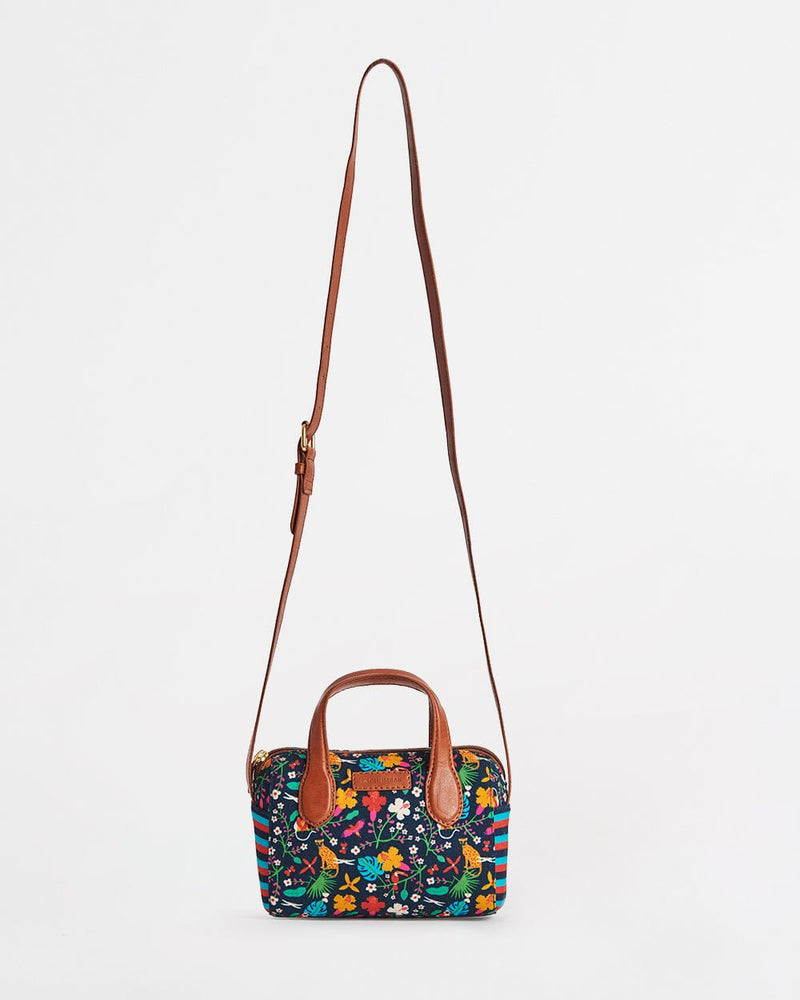 Chumbak Madagascar Tales Sling bag-Navy