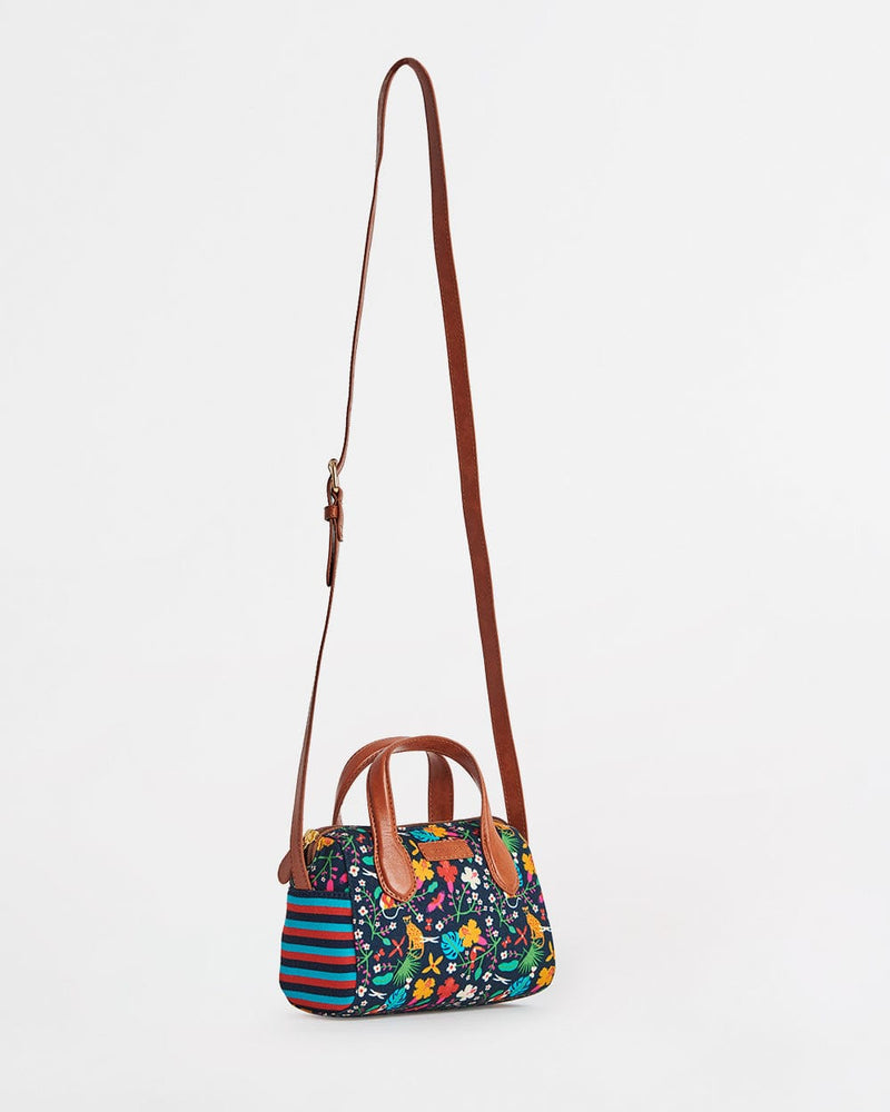 Chumbak Madagascar Tales Sling bag-Navy