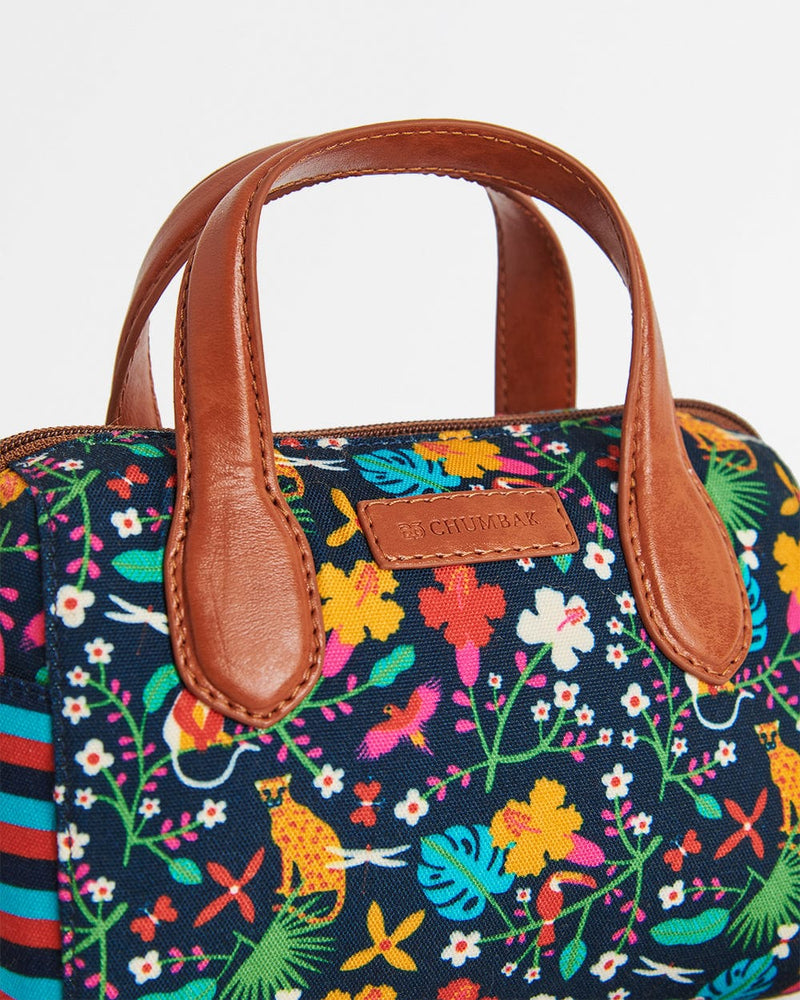 Chumbak Madagascar Tales Sling bag-Navy