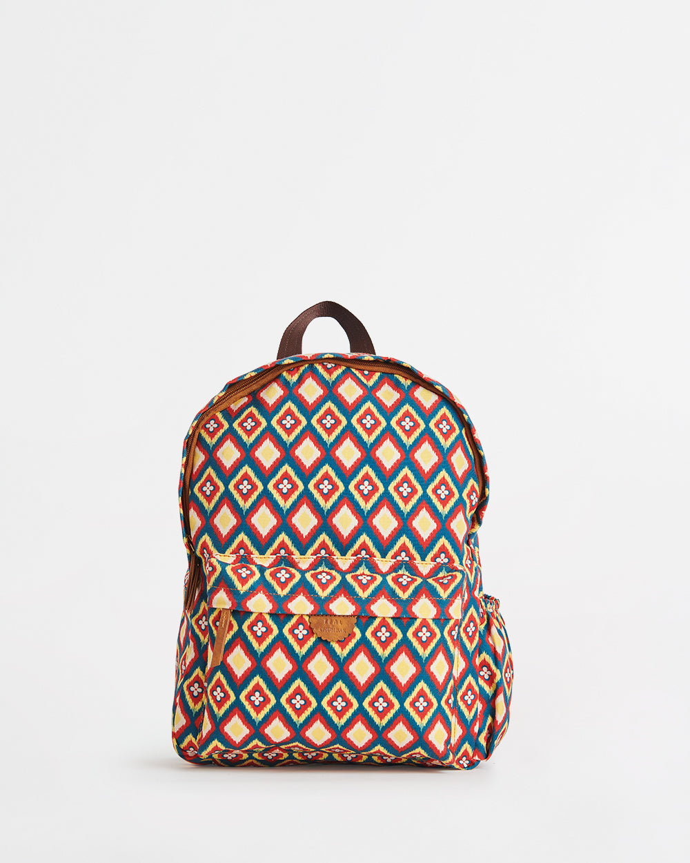 TealByChumbak Ikkat Glow Laptop Backpack