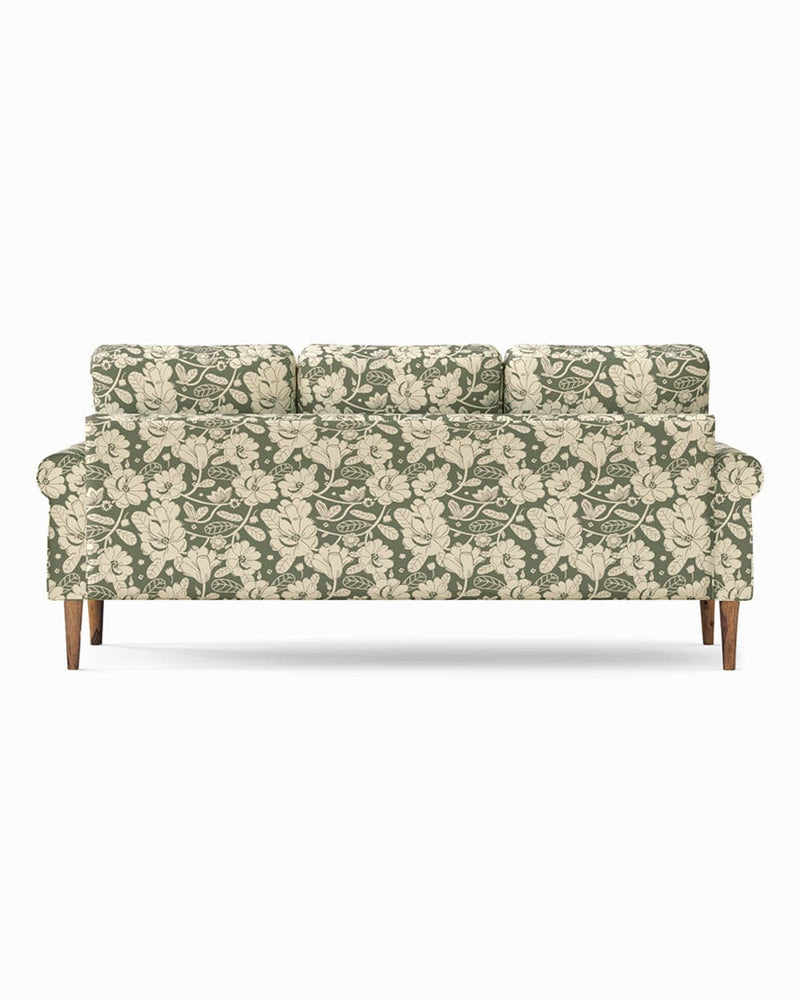 Chumbak Colonial Couch 3 Seater Grey's Garden Grey