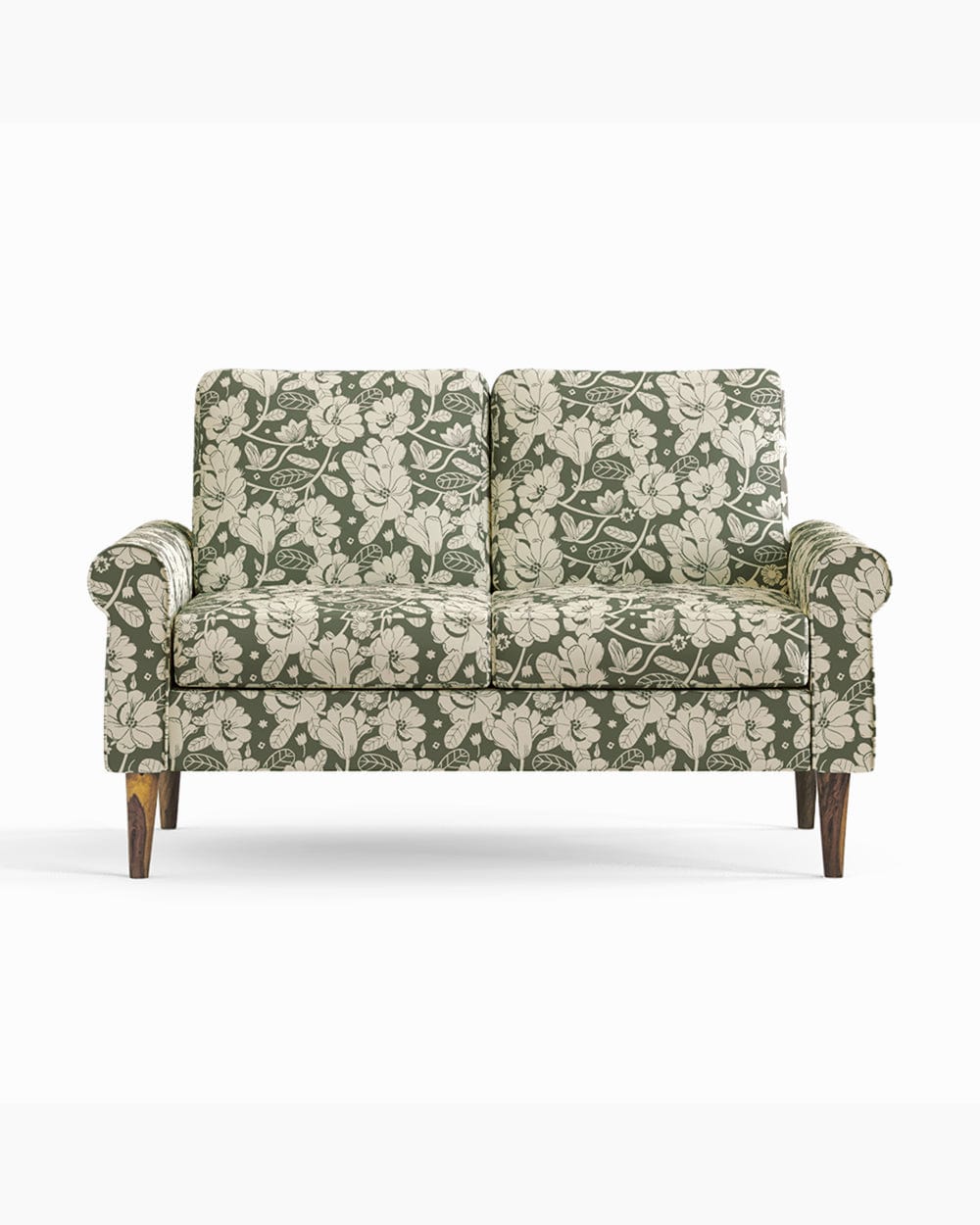 Chumbak Colonial Couch 2 Seater Grey's Garden Grey