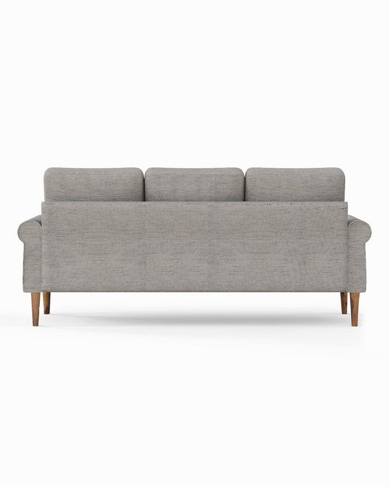 Chumbak Colonial Couch 3 Seater Bangalore Grey Grey