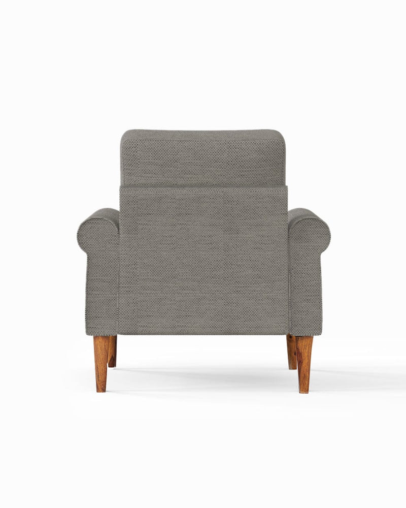 Chumbak Colonial Couch Single Seater Bangalore Grey Grey