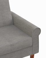 Chumbak Colonial Couch Single Seater Bangalore Grey Grey