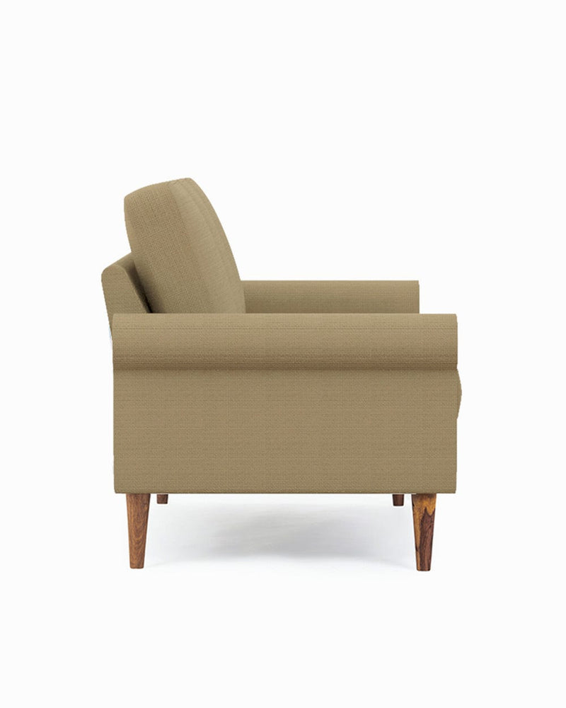 Chumbak Colonial Couch 3 Seater Beach Beige Beige
