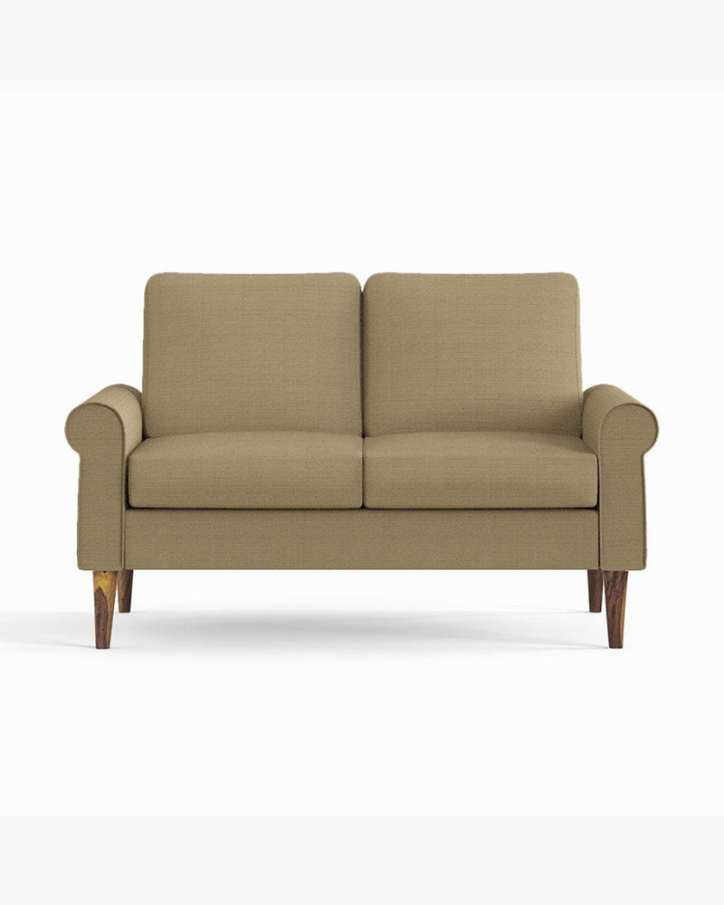 Chumbak Colonial Couch 2 Seater Beach Beige