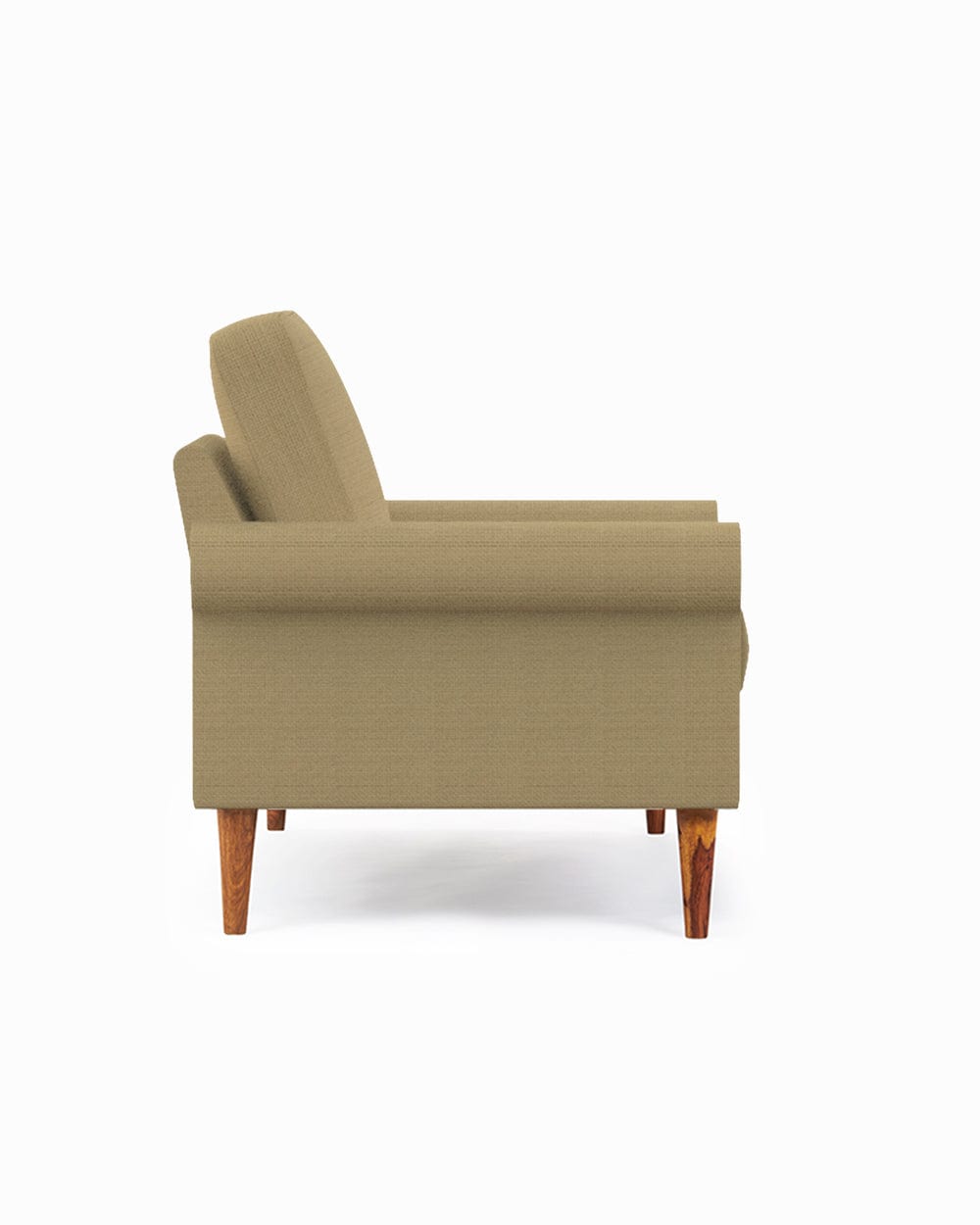 Chumbak Colonial Couch Single Seater Beach Beige Beige