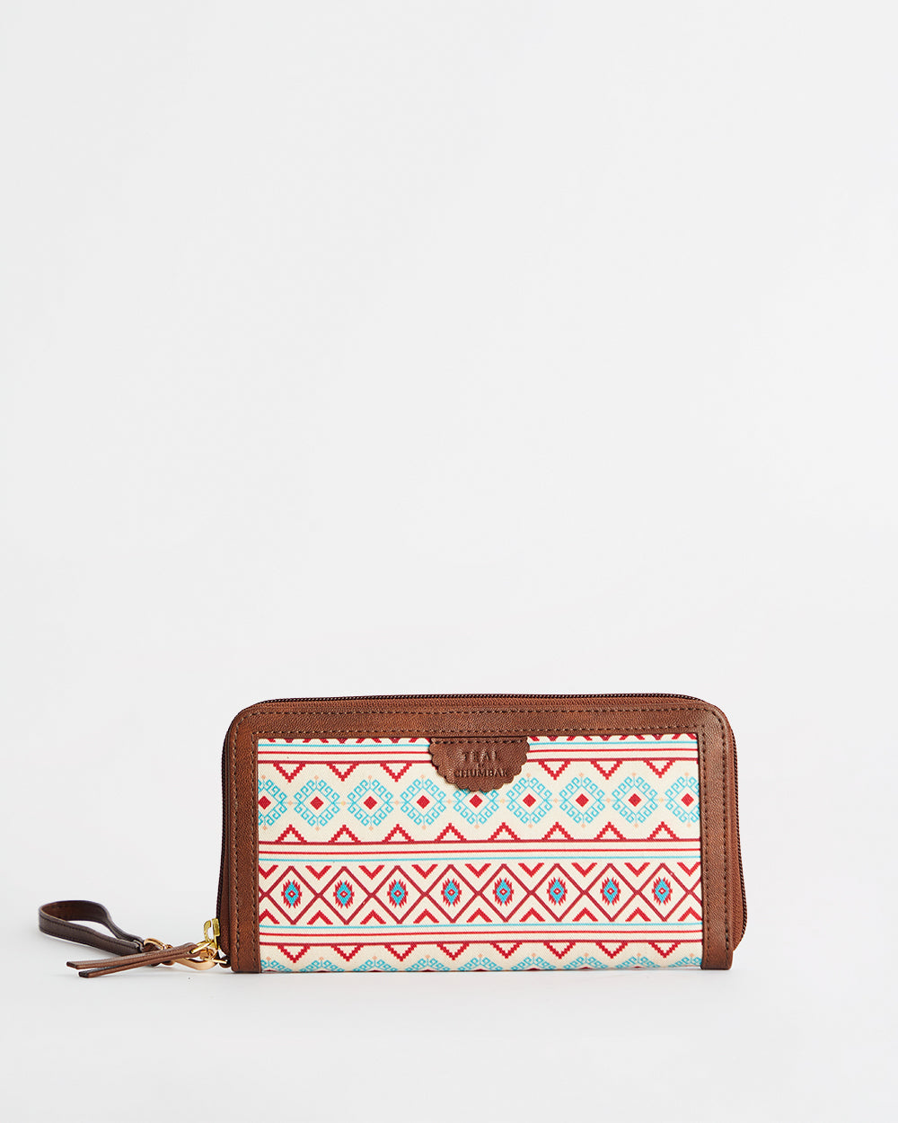 TealByChumbak Mercado Aztec Long  Wallet