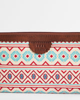 TealByChumbak Mercado Aztec Long  Wallet