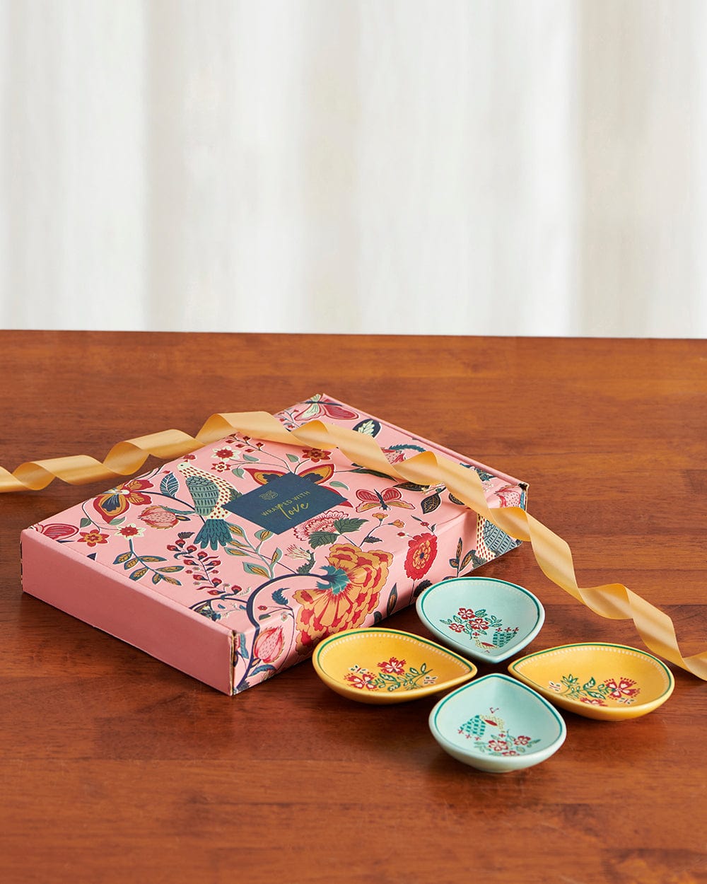 Chumbak Liit It up Diyas Gift Box|Set Of 4