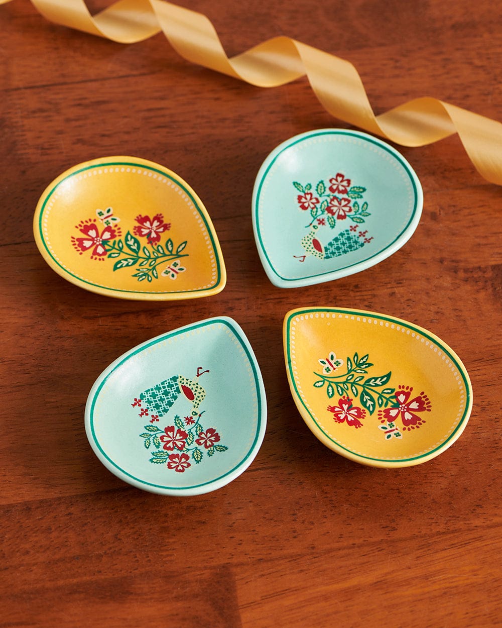 Chumbak Liit It up Diyas Gift Box|Set Of 4