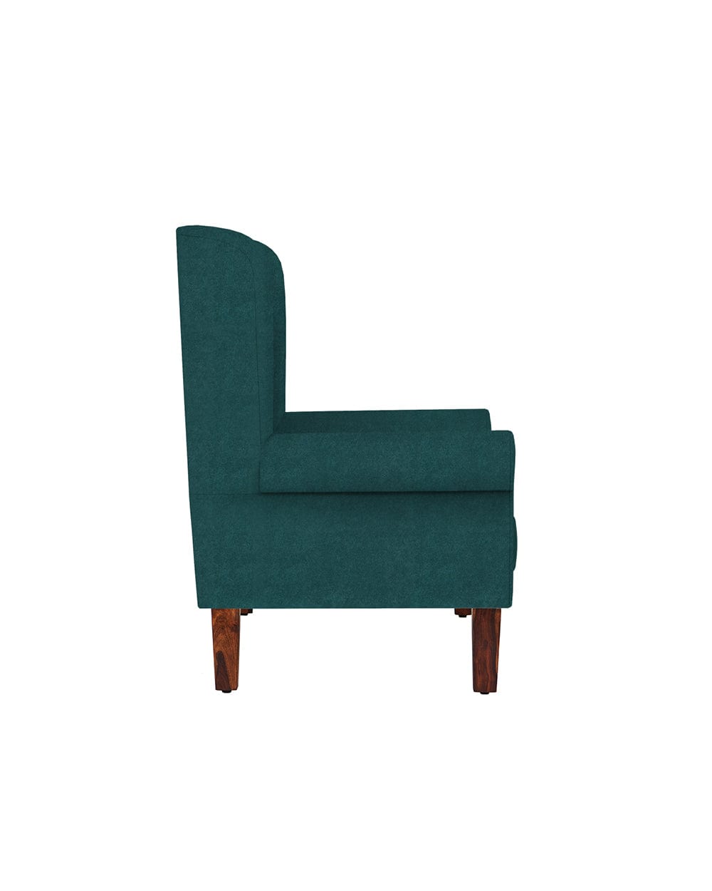 Chumbak Begum Love Seat, Velvet, Dark Green